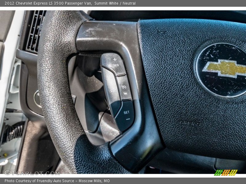 Summit White / Neutral 2012 Chevrolet Express LS 3500 Passenger Van