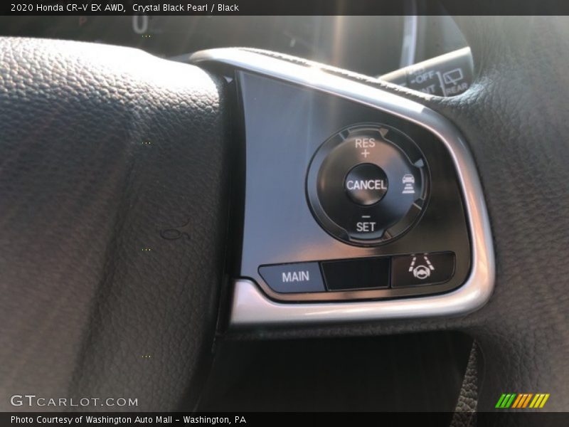 Crystal Black Pearl / Black 2020 Honda CR-V EX AWD