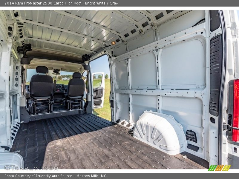 Bright White / Gray 2014 Ram ProMaster 2500 Cargo High Roof