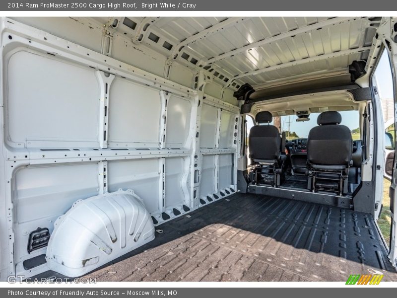 Bright White / Gray 2014 Ram ProMaster 2500 Cargo High Roof