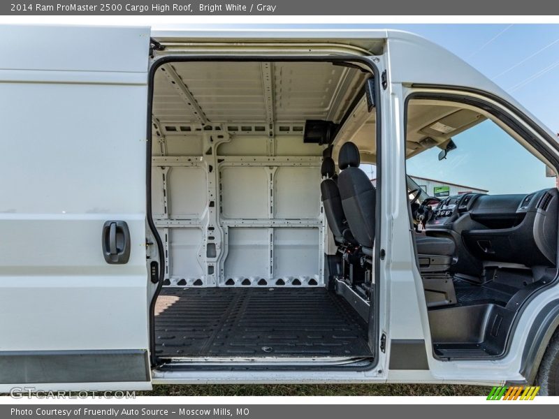 Bright White / Gray 2014 Ram ProMaster 2500 Cargo High Roof