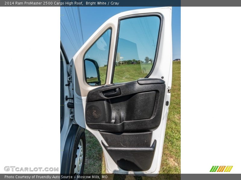 Bright White / Gray 2014 Ram ProMaster 2500 Cargo High Roof