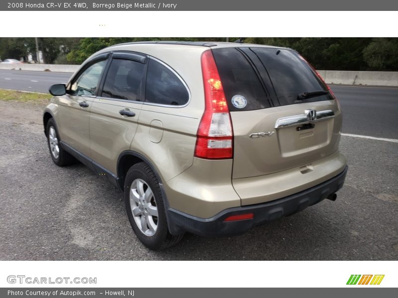 Borrego Beige Metallic / Ivory 2008 Honda CR-V EX 4WD