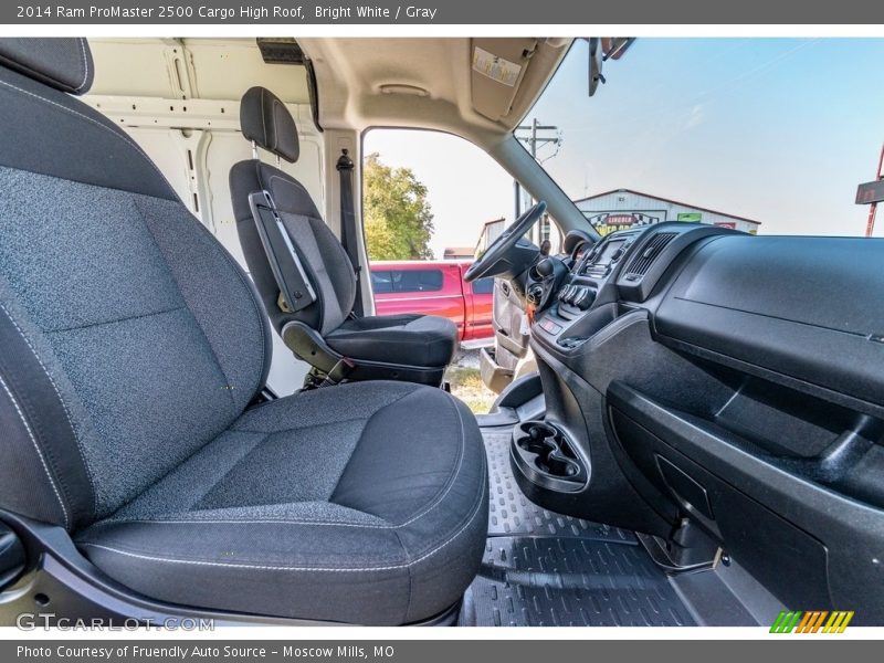 Front Seat of 2014 ProMaster 2500 Cargo High Roof