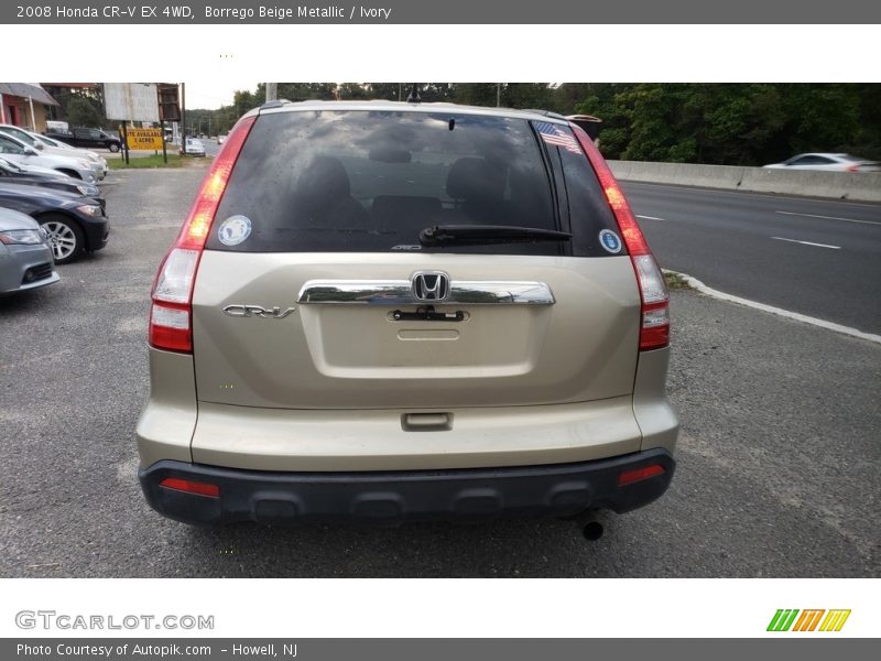 Borrego Beige Metallic / Ivory 2008 Honda CR-V EX 4WD