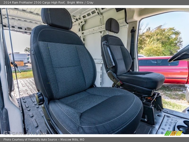 Front Seat of 2014 ProMaster 2500 Cargo High Roof