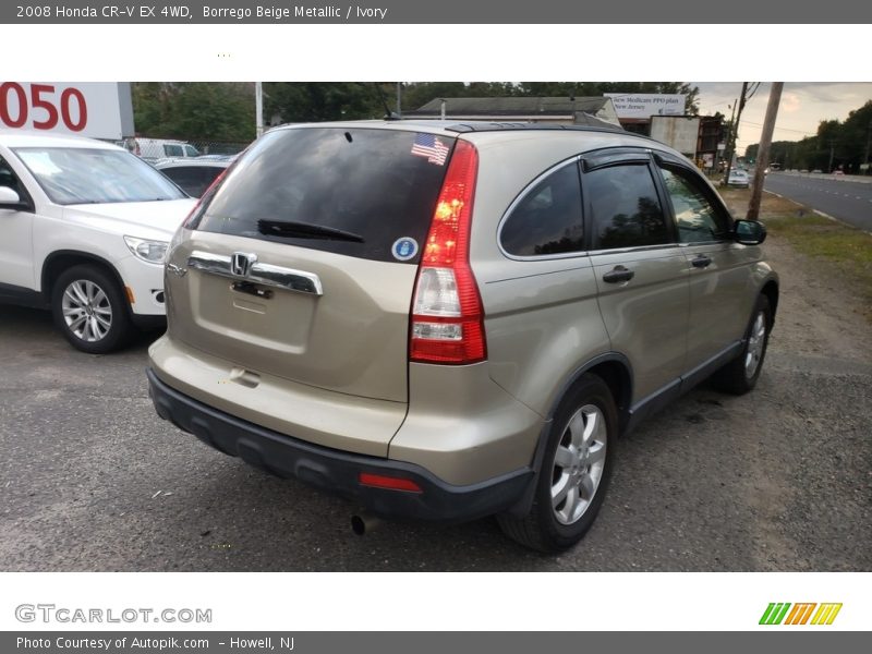Borrego Beige Metallic / Ivory 2008 Honda CR-V EX 4WD