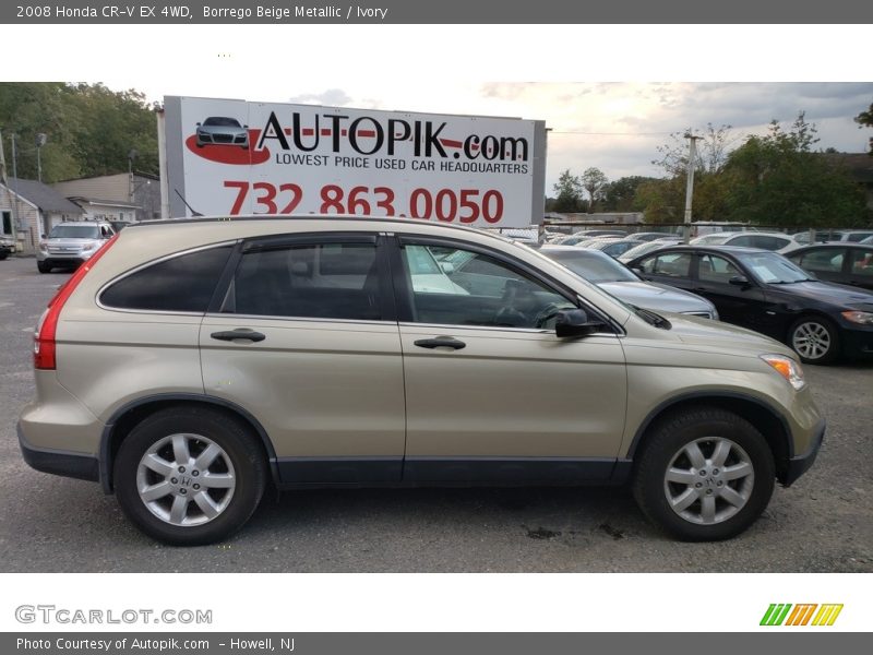 Borrego Beige Metallic / Ivory 2008 Honda CR-V EX 4WD