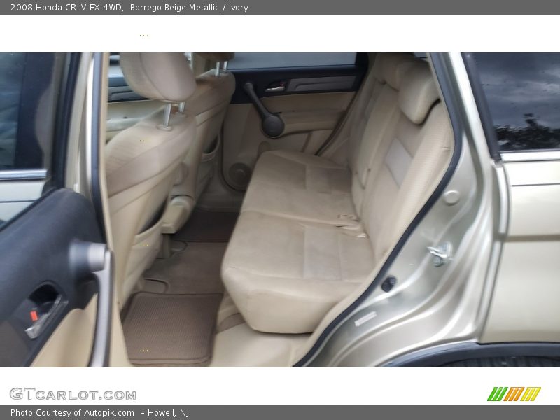 Borrego Beige Metallic / Ivory 2008 Honda CR-V EX 4WD