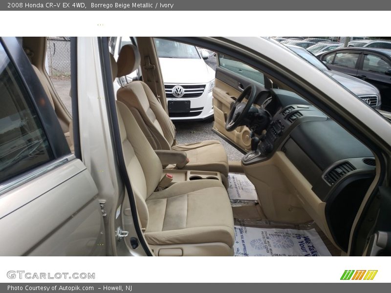 Borrego Beige Metallic / Ivory 2008 Honda CR-V EX 4WD