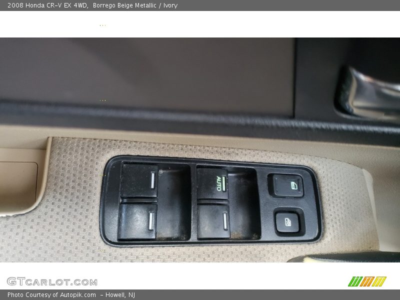 Borrego Beige Metallic / Ivory 2008 Honda CR-V EX 4WD