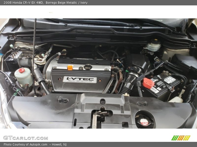 Borrego Beige Metallic / Ivory 2008 Honda CR-V EX 4WD