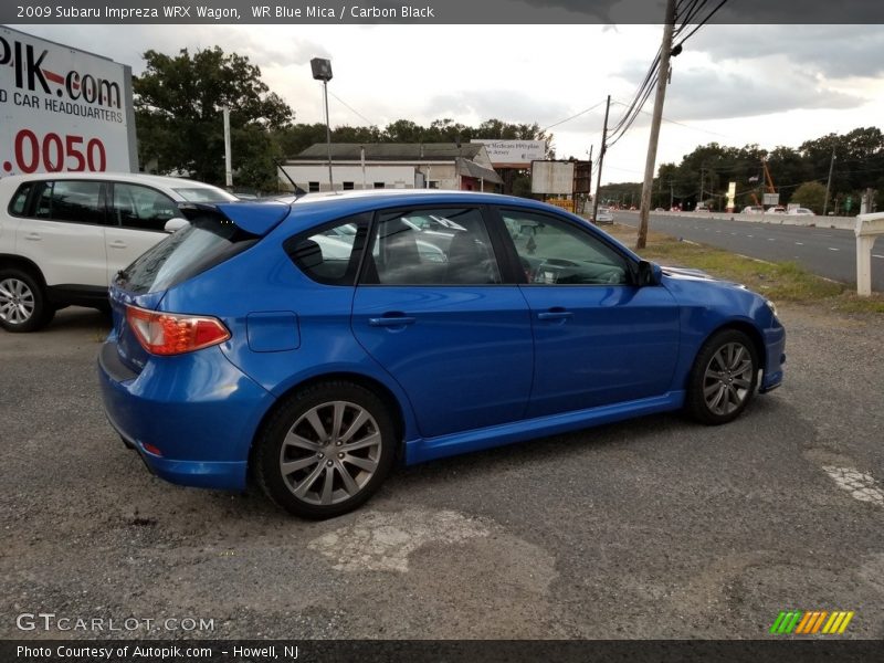 WR Blue Mica / Carbon Black 2009 Subaru Impreza WRX Wagon