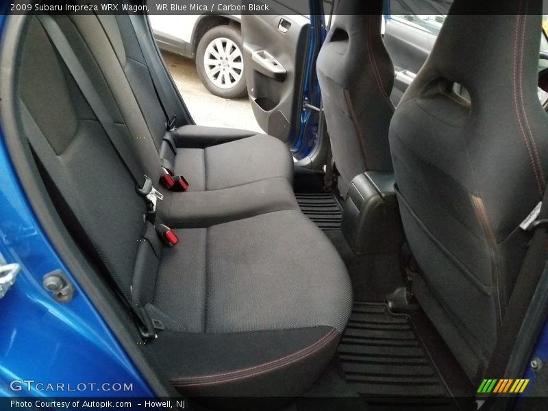 WR Blue Mica / Carbon Black 2009 Subaru Impreza WRX Wagon