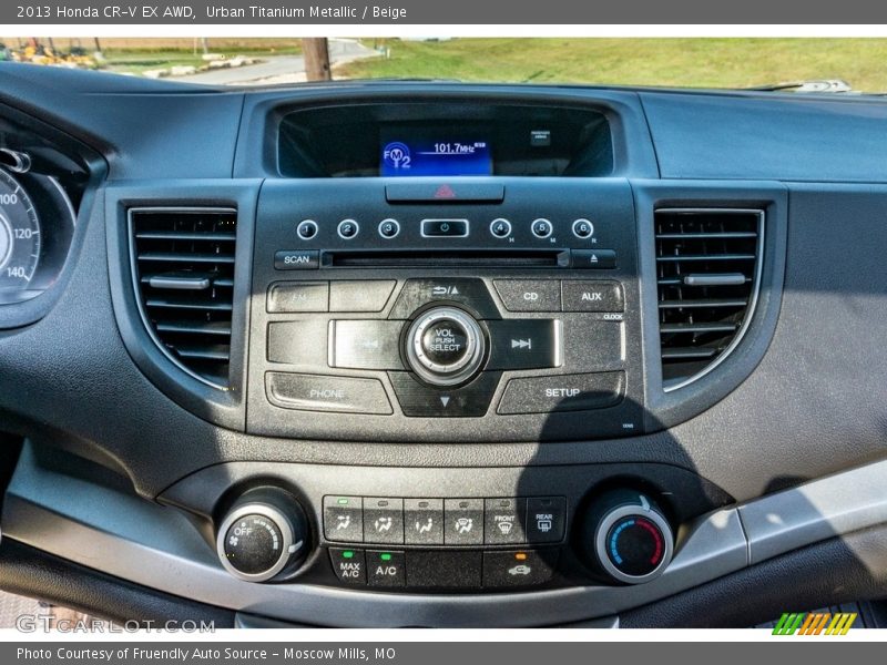 Urban Titanium Metallic / Beige 2013 Honda CR-V EX AWD