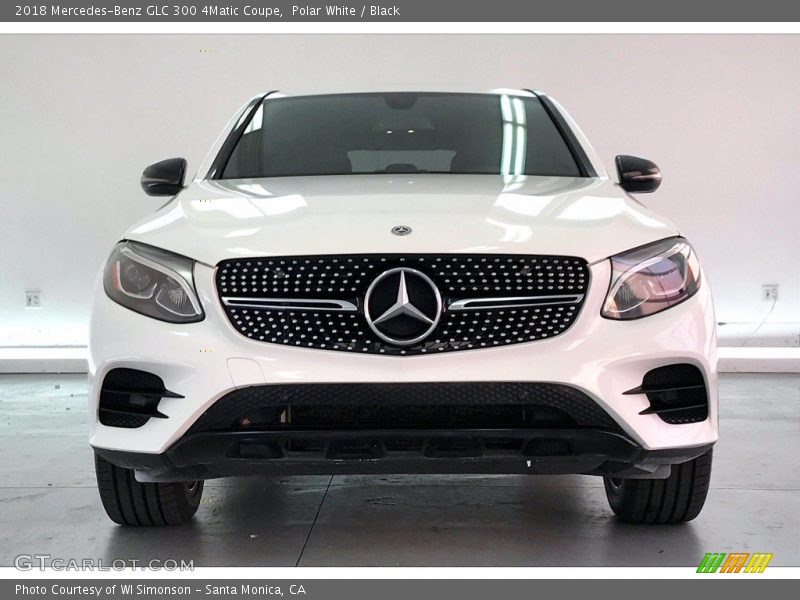 Polar White / Black 2018 Mercedes-Benz GLC 300 4Matic Coupe