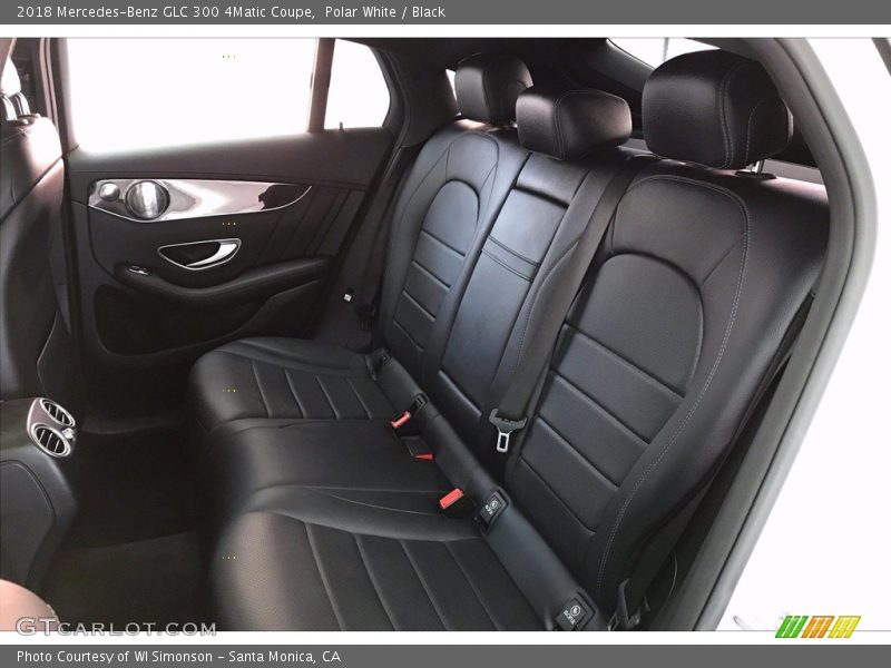 Polar White / Black 2018 Mercedes-Benz GLC 300 4Matic Coupe