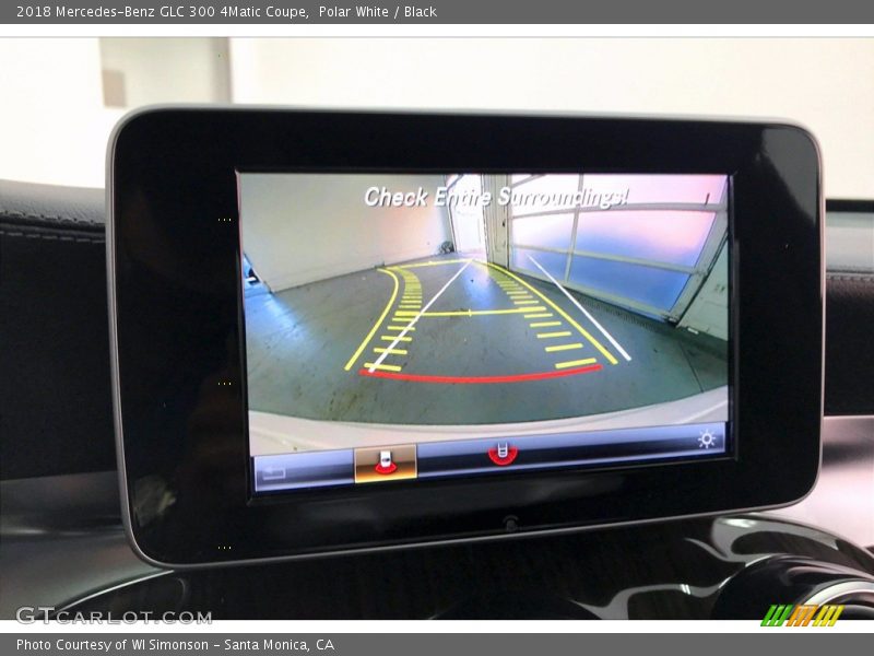 Polar White / Black 2018 Mercedes-Benz GLC 300 4Matic Coupe