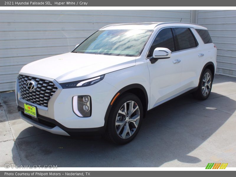 Hyper White / Gray 2021 Hyundai Palisade SEL