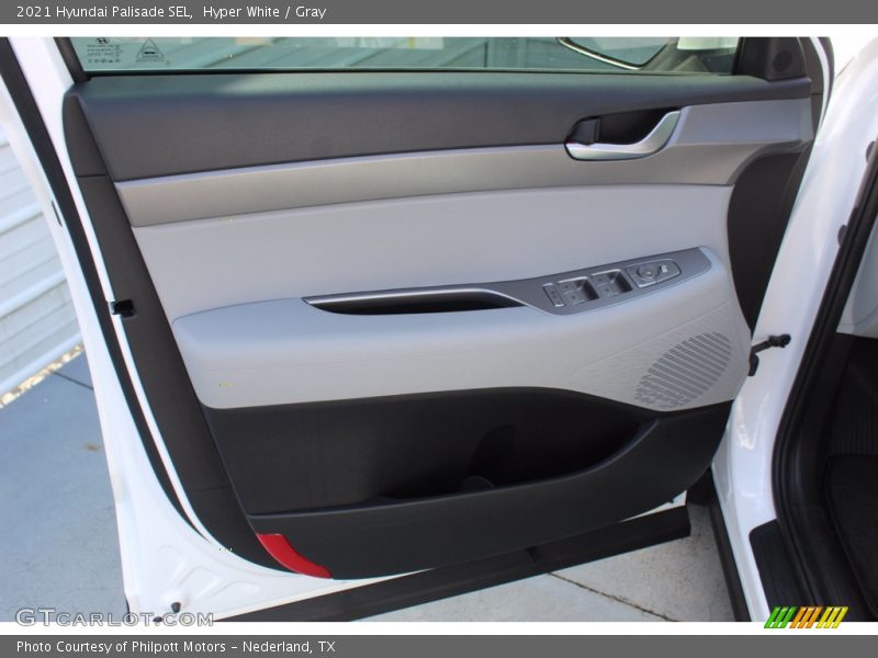 Hyper White / Gray 2021 Hyundai Palisade SEL