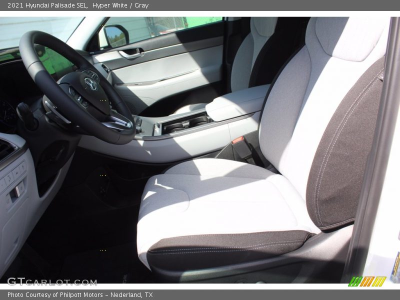 Hyper White / Gray 2021 Hyundai Palisade SEL