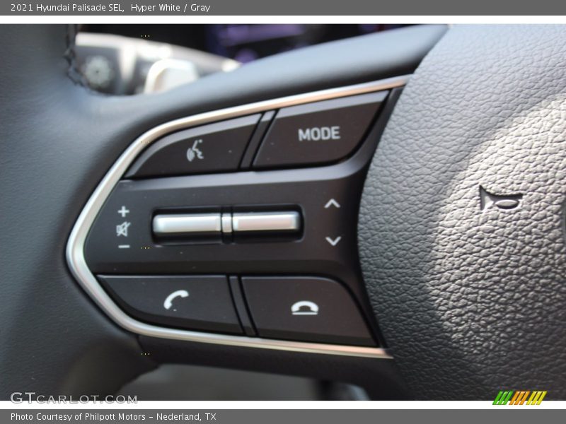 Hyper White / Gray 2021 Hyundai Palisade SEL
