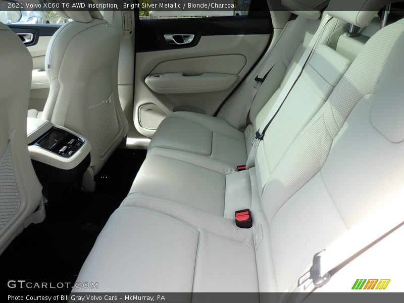 Rear Seat of 2021 XC60 T6 AWD Inscription
