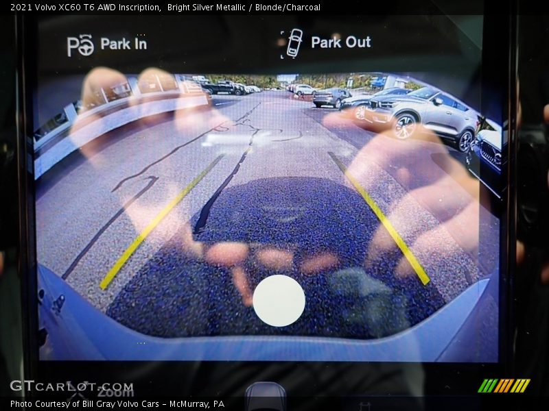 Bright Silver Metallic / Blonde/Charcoal 2021 Volvo XC60 T6 AWD Inscription