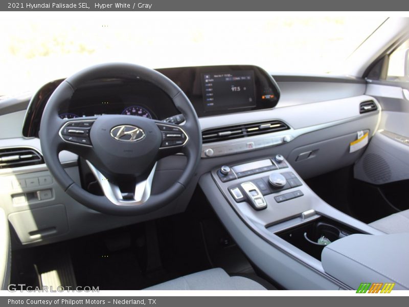 Hyper White / Gray 2021 Hyundai Palisade SEL