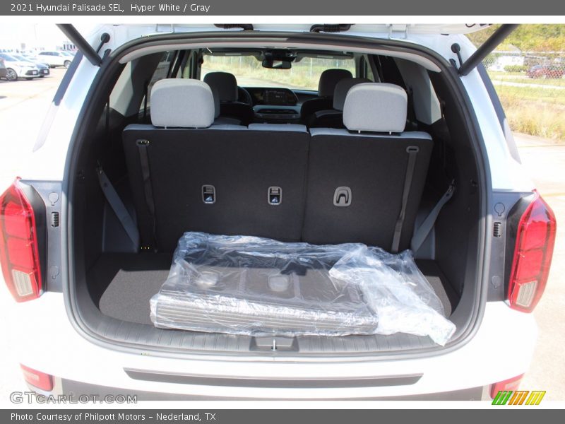 Hyper White / Gray 2021 Hyundai Palisade SEL