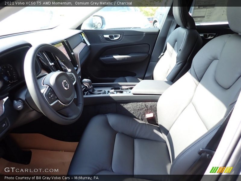 Front Seat of 2021 XC60 T5 AWD Momentum