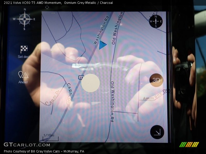 Navigation of 2021 XC60 T5 AWD Momentum