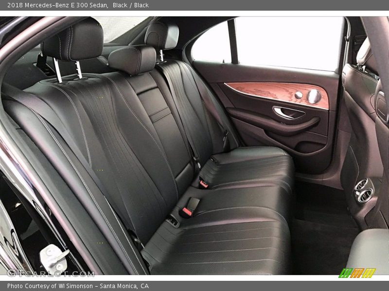 Black / Black 2018 Mercedes-Benz E 300 Sedan