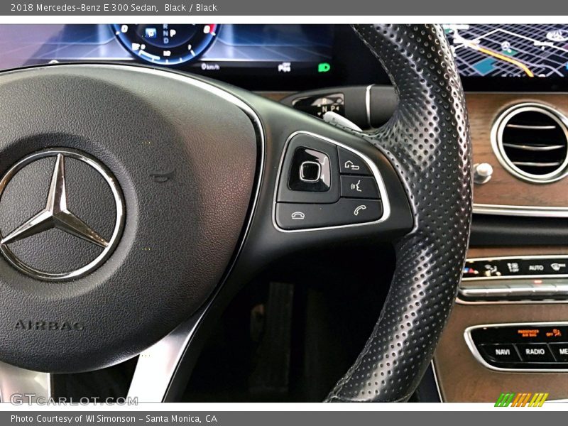 Black / Black 2018 Mercedes-Benz E 300 Sedan