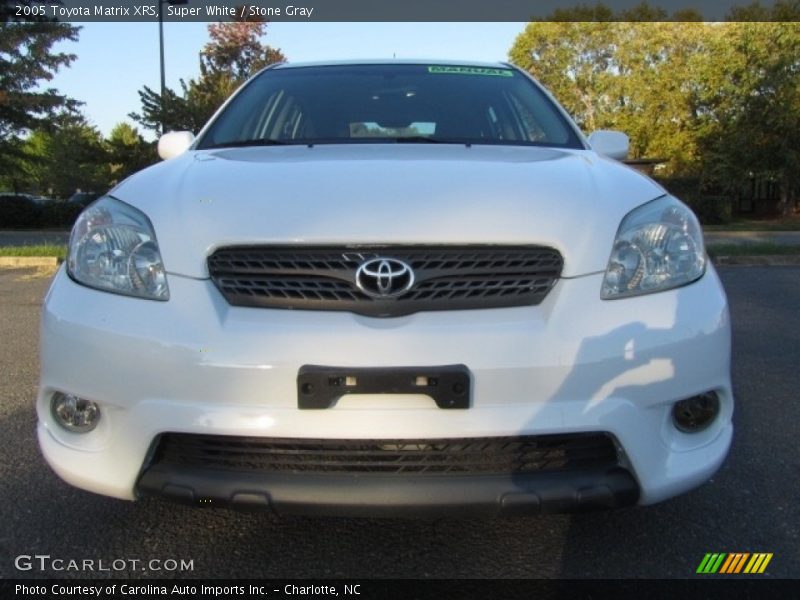 Super White / Stone Gray 2005 Toyota Matrix XRS