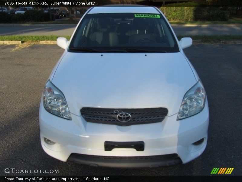 Super White / Stone Gray 2005 Toyota Matrix XRS