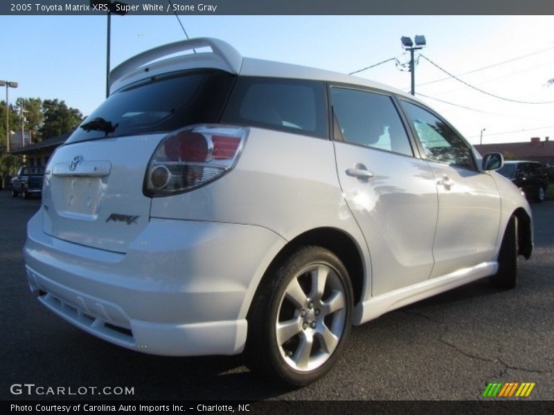 Super White / Stone Gray 2005 Toyota Matrix XRS