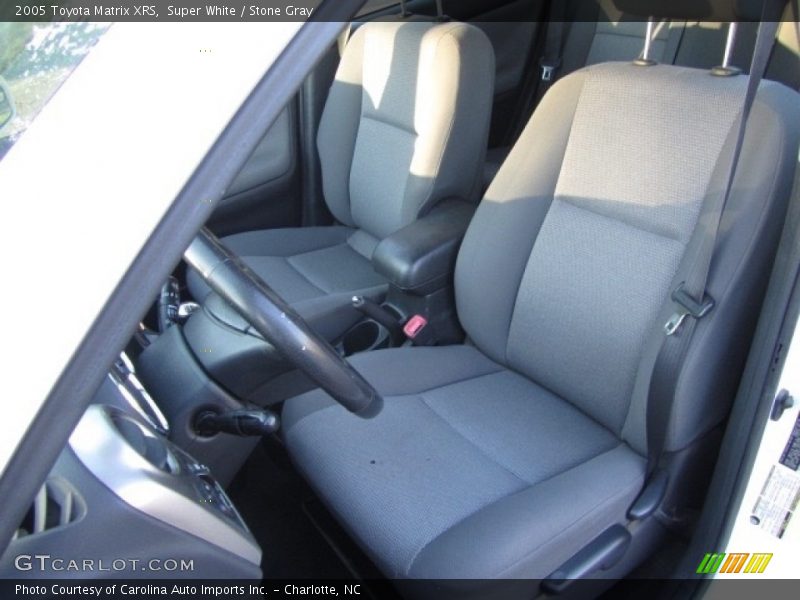 Front Seat of 2005 Matrix XRS