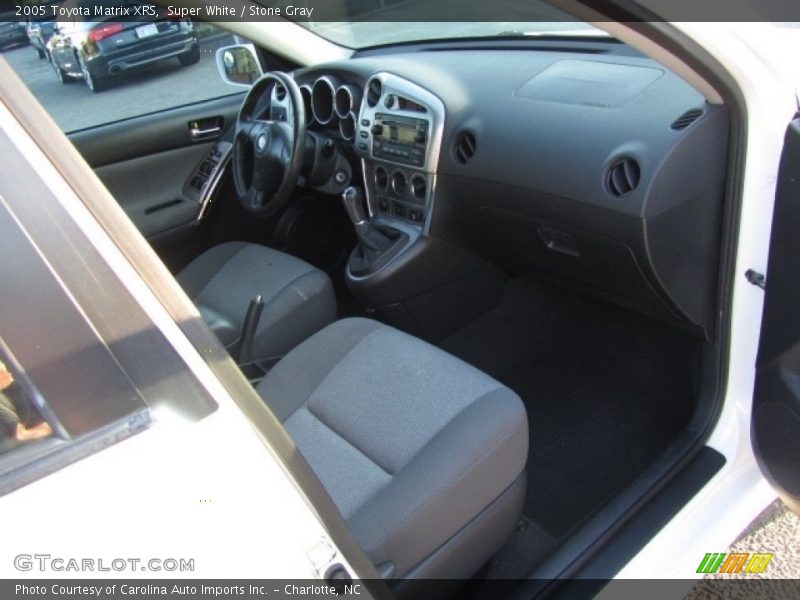 Super White / Stone Gray 2005 Toyota Matrix XRS