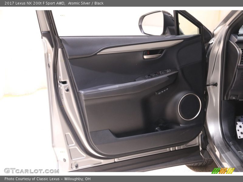 Atomic Silver / Black 2017 Lexus NX 200t F Sport AWD