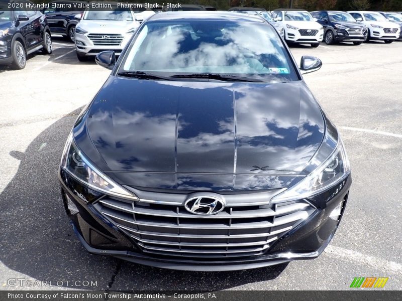 Phantom Black / Black 2020 Hyundai Elantra Value Edition