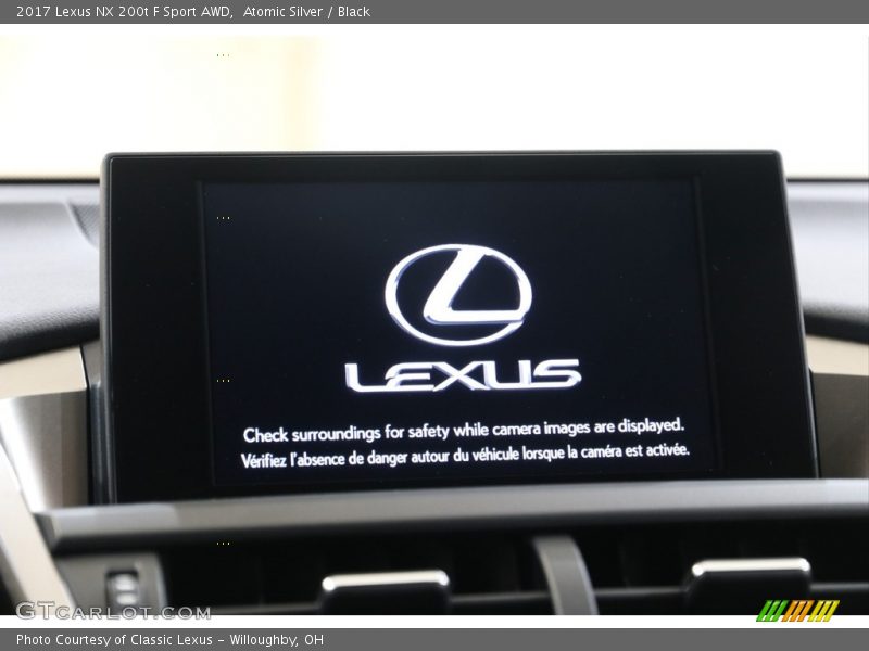 Atomic Silver / Black 2017 Lexus NX 200t F Sport AWD