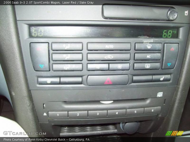 Laser Red / Slate Gray 2006 Saab 9-3 2.0T SportCombi Wagon