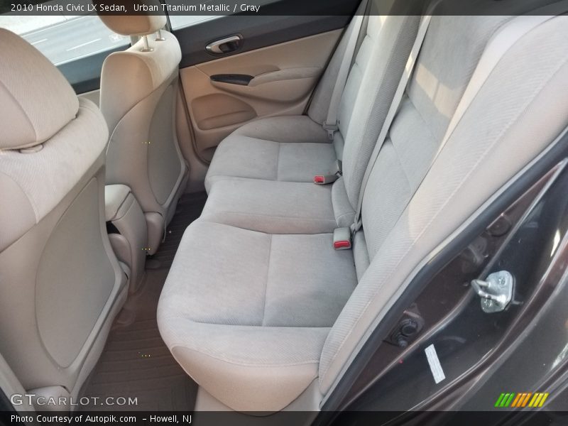 Urban Titanium Metallic / Gray 2010 Honda Civic LX Sedan