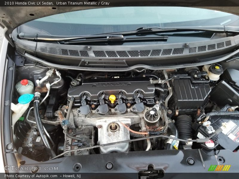 Urban Titanium Metallic / Gray 2010 Honda Civic LX Sedan