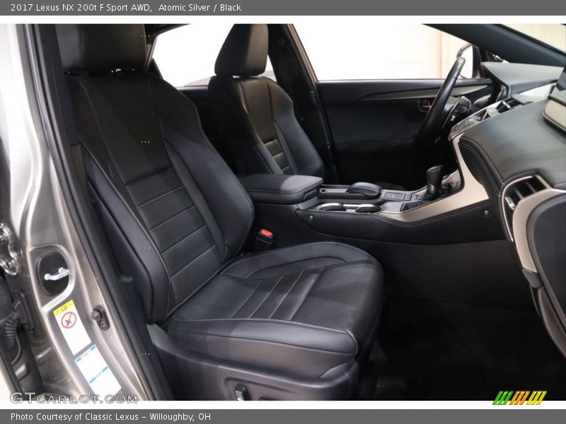 Atomic Silver / Black 2017 Lexus NX 200t F Sport AWD