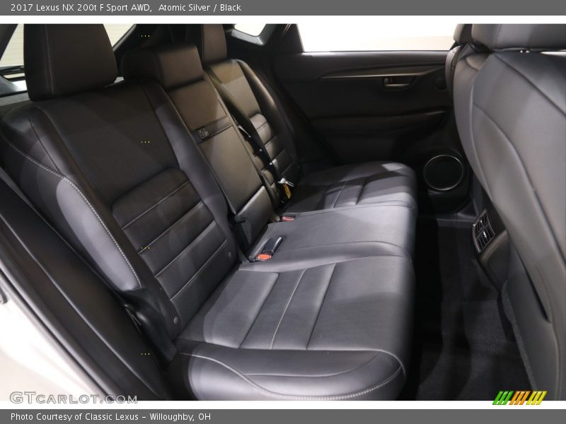 Atomic Silver / Black 2017 Lexus NX 200t F Sport AWD