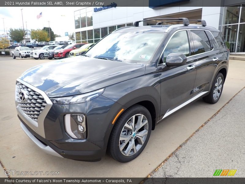 Steel Graphite / Gray 2021 Hyundai Palisade SEL AWD
