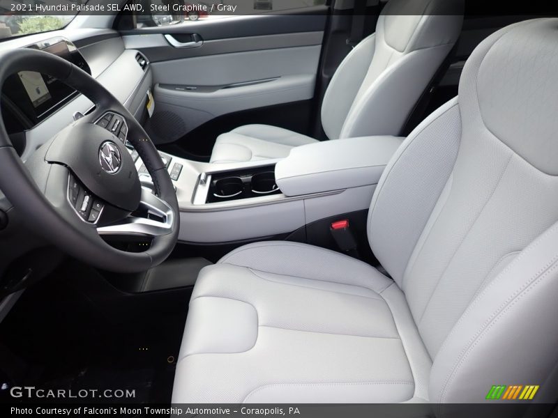 Steel Graphite / Gray 2021 Hyundai Palisade SEL AWD