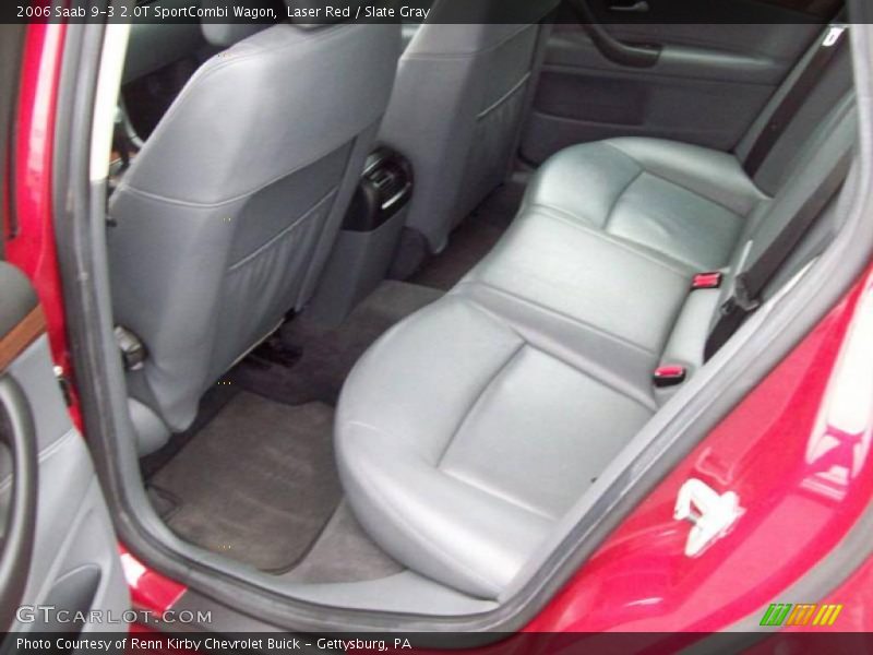 Laser Red / Slate Gray 2006 Saab 9-3 2.0T SportCombi Wagon